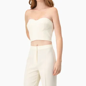 Top bustier liso