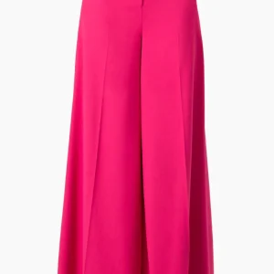 Pantalon liso en tono rosa