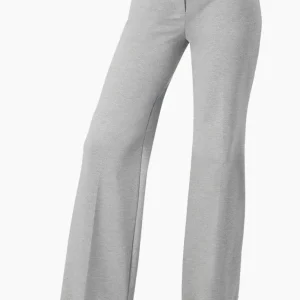 Pantalon campana y dobladillo ancho