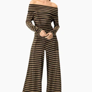 Jumpsuit de escote tipo bardot