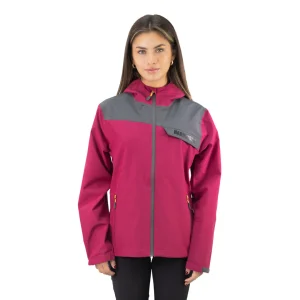 Hardshell HW Norway Mujer Burdeo