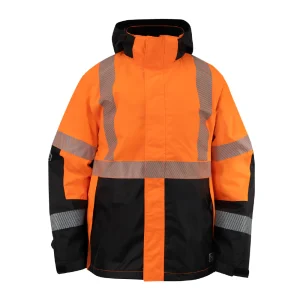 Parka Reflectiva HW Skorpio 3 en 1 Naranjo fluor